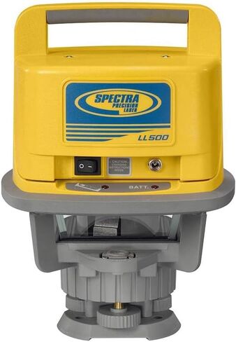 Spectra Precision LL1505C Horizontal Rotary Laser Kit With B10 NiMH Battery Pack CH10 Charger Q104025 Tripod 128995-00 Carry Case Professional Construction Grade Alignment in Kuwait