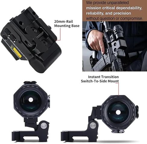 نطاق البصر المنعكس المجسم 558 G45 مع مجموعة المكبر G45 5X المدمج في حامل QD القابل للطي، نطاق الرؤية المنعكس المجسم ذو النقطة الحمراء والخضراء in Kuwait