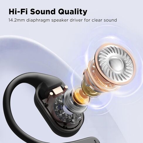 ERAZER AI Translation Earbuds Real Time, LCD Touch Screen Language Translator Earbuds for 134 Languages, 3-in-1 Bluetooth Translator Device with APP, Fit iOS &Android, Ideal for Travel Business in Kuwait