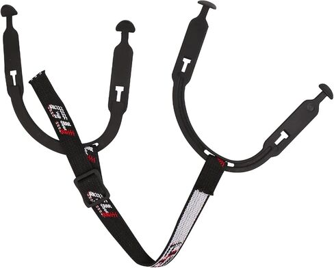 GY Hockey Helmet Chin Strap & Buckle Replacement Kit with Ice Hockey Helmet Ear Sling Loops 1 Set & Snap Fastener in Saudi Arabia