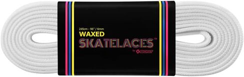 Bont Skates Waxed Laces - 6mm & 8mm - 47" 71" 79" 96" 108" - Snow White in Kuwait
