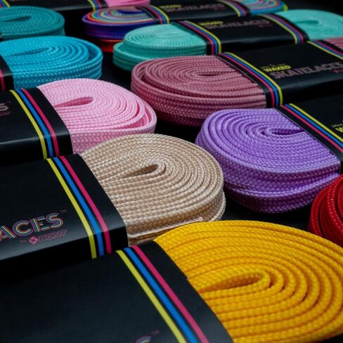 Bont Skates Waxed Laces - 6mm & 8mm - 47" 71" 79" 96" 108" - Snow White in Kuwait