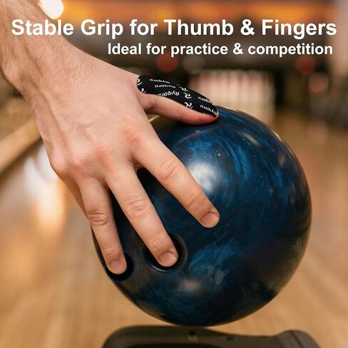 120 PCS Bowling Thumb Tape (Fast Release Black) – Pre-Cut Finger Insert Grip Tape for Bowlers, 1" x 2.75" Protective Tape, No Residue, Breathable in Kuwait