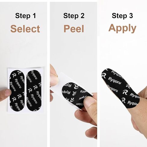 120 PCS Bowling Thumb Tape (Fast Release Black) – Pre-Cut Finger Insert Grip Tape for Bowlers, 1" x 2.75" Protective Tape, No Residue, Breathable in Kuwait