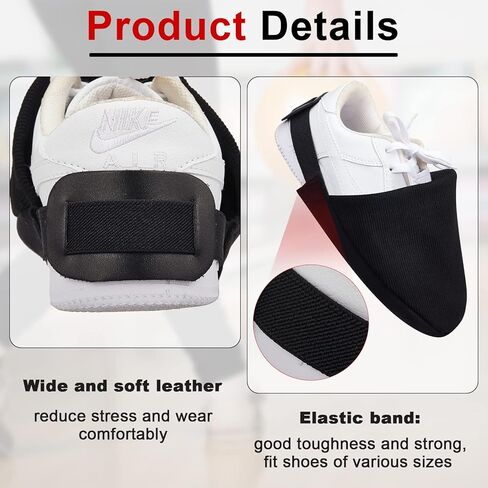 Zhanmai Bowling Shoe Slide, 2 Pack/ 1 Pair Adjustable Sole Cover Sock with Elastic Band Fit Most Shoes Bowling Accessories for Men Women Playing Ball Dancing, L, Black in Saudi Arabia