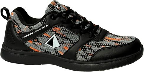 Pyramid Men's Path Lite Hybrid Mesh Bowling Shoes - Lightweight Design, Breathable Knit & PU Upper, Athletic Fit, Universal Slide Soles in Saudi Arabia