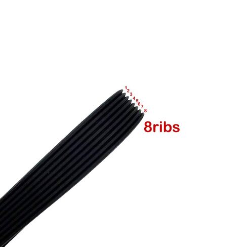 1pcs 255589 8PJ556 8ribs Treadmill Drive Belt - Part No 255589 - Compatible with Various NordicTrack, ProFrom, Reebok, Gold'sGym, Epic (Models Listed) in Saudi Arabia