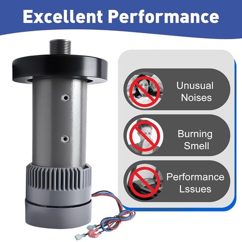 Treadmill Dc Drive Motor with Flywheel, 3.0 Hp 130 Vdc 2238 Watts, M-405560 Treadmill Motor Compatible with Nordictrack and Proform Performance 800i/Thineline Prodesk/Power 795 in Saudi Arabia