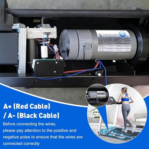 Treadmill Dc Drive Motor with Flywheel, 3.0 Hp 130 Vdc 2238 Watts, M-405560 Treadmill Motor Compatible with Nordictrack and Proform Performance 800i/Thineline Prodesk/Power 795 in Saudi Arabia