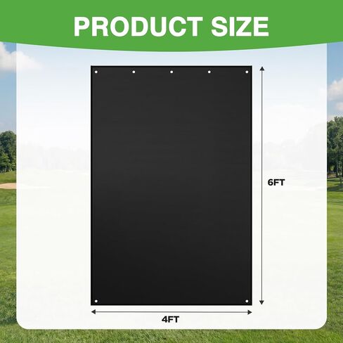 قفص الضرب مساند 4'x6' قفص ضرب البيسبول المقوى عالي التحمل وصافي التوقف لرمي البيسبول البيسبول in Kuwait