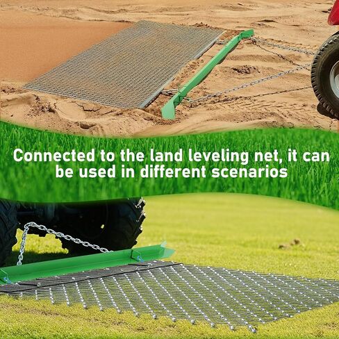 Baseball Field Cutting Bar 6 ft Heavy Duty Drag Mat Accessory Replacement for Field Leveling and Surface Maintenance Fits Most Drag Mats Gravel Driveway Baseball Infield Lawn & Soil Leveling in Saudi Arabia