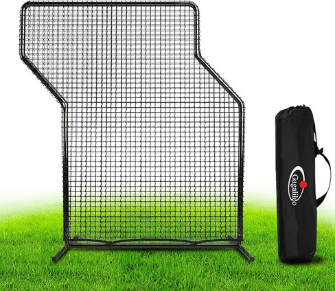 Gagalileo Baseball Z Screen Softball Pitching Practice Net Pitcher Protective Portable for Batting Cage Backyard Coaches Parents Youth Training Beisbol in Kuwait