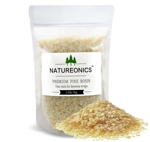 Pine Resin for Beeswax Wraps 2.2 lbs, Premium Pine Resin for Beeswax Wraps, Premium Grade Rosin for a better Grip and Performance, Ideal for Musicians Athletes, Dancers and DIY Projects. in Kuwait