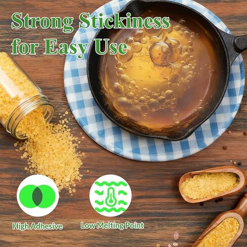 Pine Resin for Beeswax Wraps 2.2 lbs, Premium Pine Resin for Beeswax Wraps, Premium Grade Rosin for a better Grip and Performance, Ideal for Musicians Athletes, Dancers and DIY Projects. in Kuwait