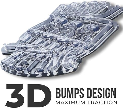 devembr Snowboard Stomp Pad, Funny Stomp Pads Snowboarding with 3D Bumps Design, PVC Material - Board Meeting in Kuwait