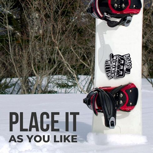 devembr Snowboard Stomp Pad, Funny Stomp Pads Snowboarding with 3D Bumps Design, PVC Material - Board Meeting in Kuwait