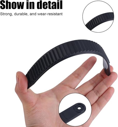 BOXOB 2pcs Snowboard Ankle Ladder Strap Binding Replacement with Black Strap Buckles, Ski Bindings High Elastic Ankle Strap Durable Binding Parts for Snowboard Enthusiasts in Saudi Arabia