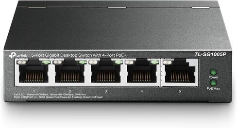 TP-Link 24 Port PoE Gigabit Switch(SG2428LP) | 16 PoE+ Ports, 8 Non-PoE Ports, 4 SFP Ports | 150W Budget | Omada Full Managed | Fanless | L2 Managed | VLAN, ZTP, LAG, PoE Recovery | 5-Year Warranty in Kuwait