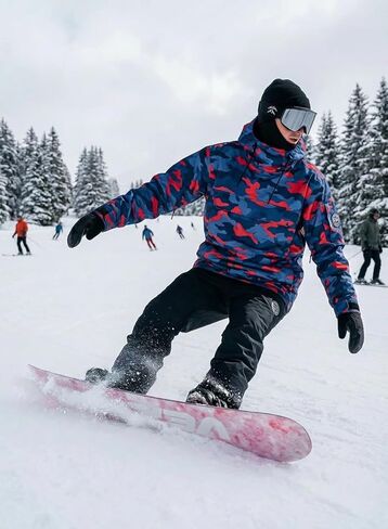 Vert Snow Board - 2025 لوح التزلج Sakura Snowboard All-Mountain Pink True Twin Camber in Kuwait