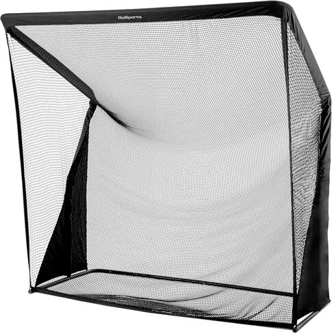 GoSports 8 x 8 ft Elite Golf Net with LoftGuard Canopy and Steel Frame - Indoor & Outdoor Practice Golf Hitting Net in Saudi Arabia