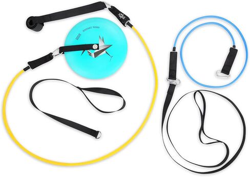 QOGIR Resistance Trainer for Disc Golf, Practice Backhand or Forehand Throws to Improve Your Disc Golf Technique, Increase Strength in Your Pull Through, Gain Extra Distance, Disc Shaped Grip. in Kuwait