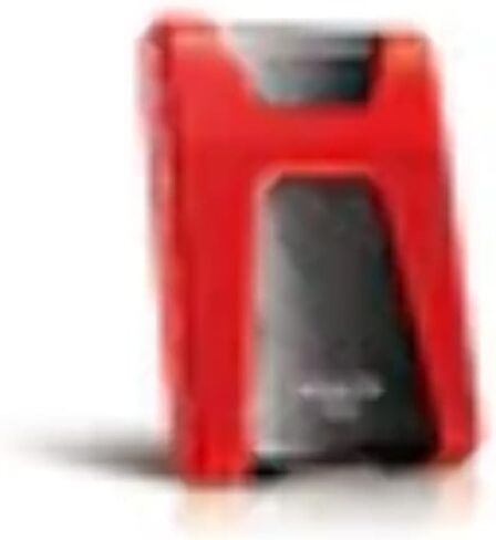 ADATA HD650 1TB محرك أقراص خارجي مضاد للانتشار ، أحمر (AHD650-1TU3-CRD) in Saudi Arabia