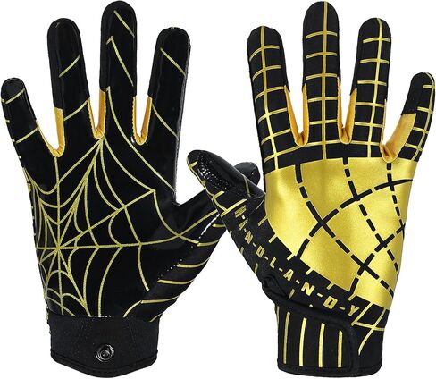 قفازات كرة القدم للشباب، قفازات استقبال للأطفال للأولاد والبنات، قبضة لا مثيل لها، هدية رائعة in Kuwait