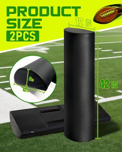 قطعتان من معدات تدريب كرة القدم المقاومة للماء من البولي يوريثان لكرة القدم مع مقبض وبطانة داخلية للتدريب الرياضي على كرة القدم للشباب in Kuwait