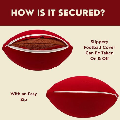 غطاء كرة القدم الزلقة | معدات تدريب كرة القدم لتحسين القبضة ومنع التحسس | ملحقات تدريب لاعب الوسط وجهاز الاستقبال للركض الخلفي | يناسب المقاس القياسي 9 | تدريب لأيام اللعبة الممطرة in Kuwait