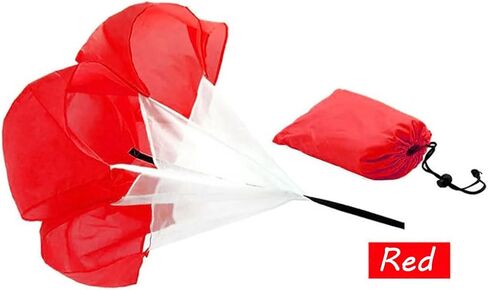 Running Speed Chute Resistance Parachute 56 inch Powerchute Umbrella Training Sprint Power Soccer Trainer for Runner, Football, Soccer Drilling in Saudi Arabia