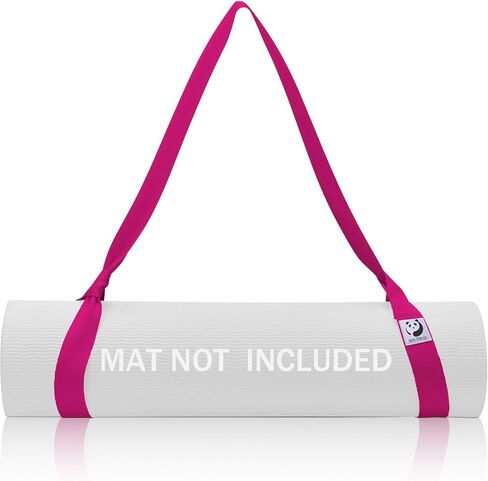 Slim Panda Yoga Mat Straps for Carrying, Adjustable Yoga Mat Carrier Sling Fits All Mats(Mat Not Included) in Kuwait