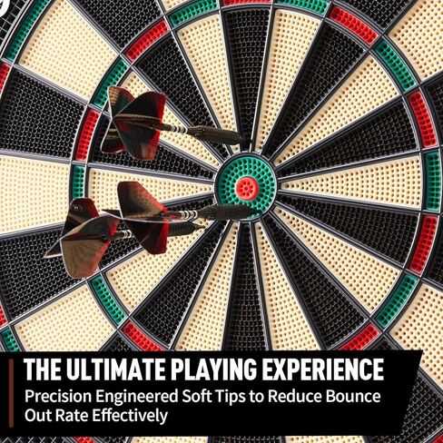 KOOWOD Soft Dart Tips Set - 2BA Thread Darts Replacement Points Accessories - Unique Premium POM Material in Kuwait