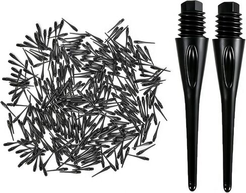 400 Pack 2BA Thread Soft Dart Tips - Premium Plastic Replacement Dart Points, Essential Dart Accessories Set for Soft Tip Darts in Kuwait