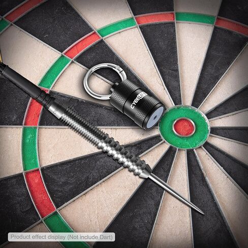 CyeeLife Keyring Dart Sharpener Stone,Portable Dart Point Sharpener,Rapid Sharpening Tool,Dart Accessories in Kuwait