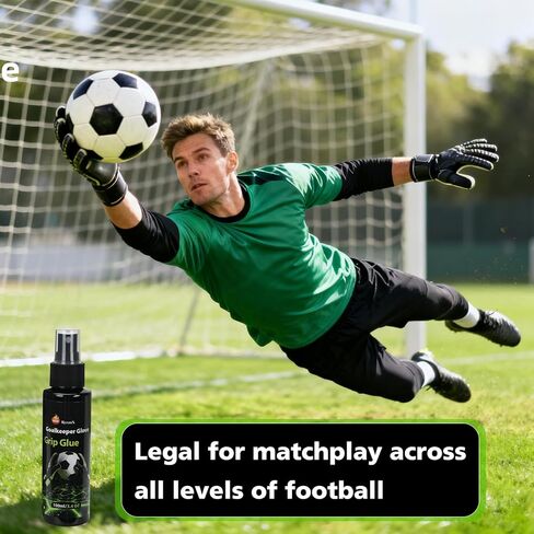 Easter Gifts Goalkeeper Glove Grip Spray, 100ml, Professional Soccer Training Equipment for Goalie Gloves Easter Gift in Saudi Arabia