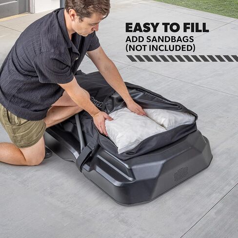 GoSports Basketball Hoop Weight for Base - Stable, Premium, All-Weather Sandbag Cover, Holds Up to 300 lbs - Choose Sand Fill or Water Fill in Saudi Arabia