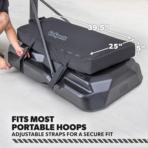 GoSports Basketball Hoop Weight for Base - Stable, Premium, All-Weather Sandbag Cover, Holds Up to 300 lbs - Choose Sand Fill or Water Fill in Saudi Arabia