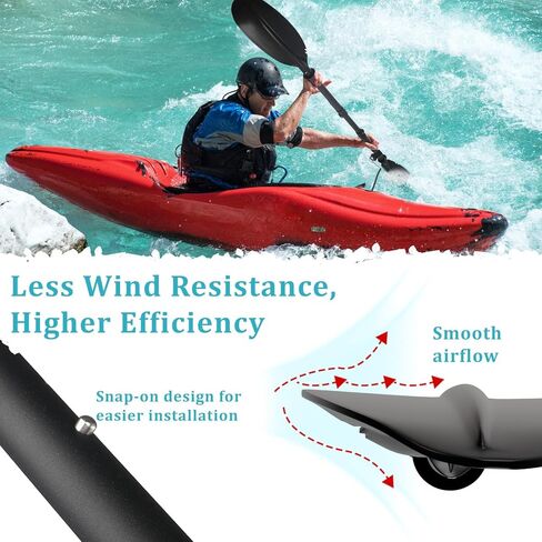 Floating Kayaking Oars,Paddle Board Paddle Detachable Adjustable Alloy Shaft Lightweight Ideal for Kayak Surfing Water Sports Adults Beginners in Kuwait