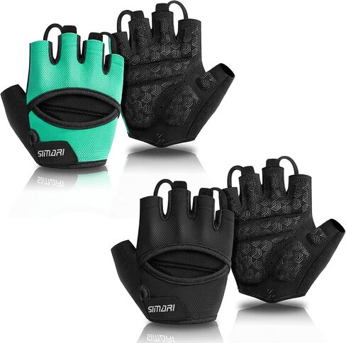 SIMARI Workout Gloves for Women Men with Full Palm Protection, Strong Grip, Cushion Impact, Breathable, Suitable for Gym Training, Kayaking, Weight Lifting, Exercise, Fitness, Cycling in Kuwait