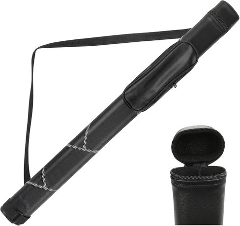 AKLOT Pool Cue Cases, 1x1/2x2 Hard Pool Billiard Cue Stick Carrying Case, Pool Billiards Accessories (Several Colors Available) in Kuwait
