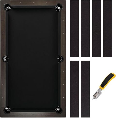 طاولة مسبح ورأى القماش البلياردو القماش مع 6 قطعة شرائط القماش ومزيل التيلة طاولة مسبح ورأى استبدال عدة أجزاء in Kuwait