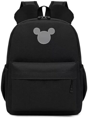 حقيبة ظهر على شكل الماوس للاستخدام اليومي ، 12 بوصة (أسود) in Kuwait