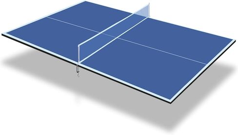سطح طاولة بينج بونج لطاولة البلياردو، 6أقدام/7أقدام/8أقدام/8.5أقدام/9أقدام قابلة للطي لطاولة تنس الطاولة، جزء علوي قابل للتحويل للأماكن الداخلية والخارجية مع شبكة وبطانة إسفنجية ممتازة in Saudi Arabia