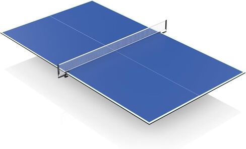 Ping Pong Table Topper for Pool Table,Foldable 8x4 FT Ping Pong Conversion Top with Net Set for Billiard Table w/Net & Foam Padding, Easy Conversion in Saudi Arabia