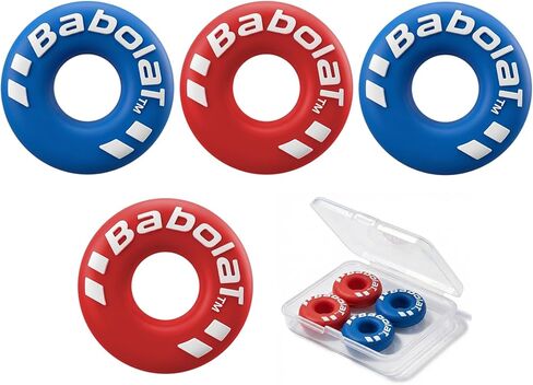 Tire-Shaped Tennis Racket Vibration Dampener, 6-Pack, Shock Absorbers for Racquet Strings, Reduces Vibration and Noise, Durable Rubber in Saudi Arabia