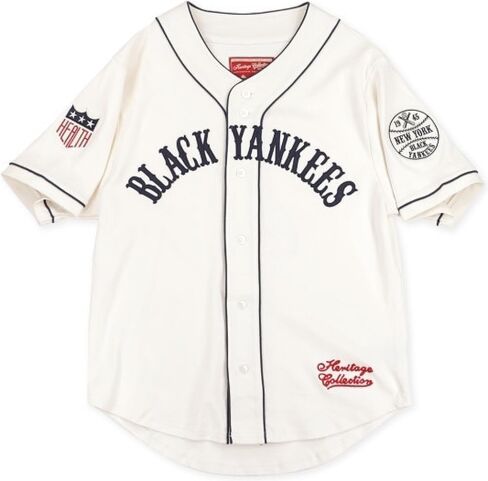 قميص بيسبول رجالي من Big Boy New York Black Yankes S2 Heritage [أبيض عاجي] - ID#62755-92-208-0-0 in Saudi Arabia