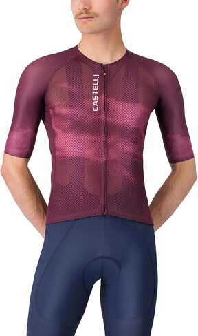 قميص CASTELLI للرجال من Climber's A/C، كم ربع طول، سحاب كامل، جيرسي لركوب الدراجات على الطرق وركوب الدراجات على الحصى مع حماية من الأشعة فوق البنفسجية in Saudi Arabia