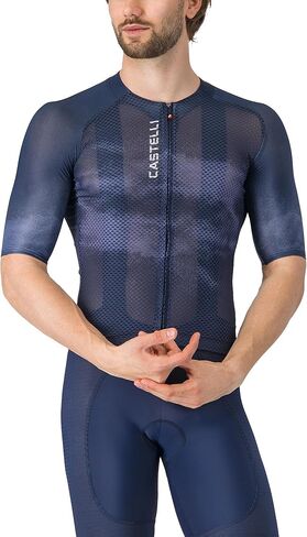 CASTELLI Men’s Climber’s A/C Jersey, Quarter Length Sleeve, Full Zip, Road Cycling & Gravel Biking Jersey with UV Protection in Saudi Arabia