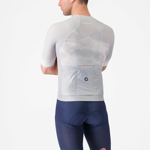 CASTELLI Men’s Climber’s A/C Jersey, Quarter Length Sleeve, Full Zip, Road Cycling & Gravel Biking Jersey with UV Protection in Saudi Arabia