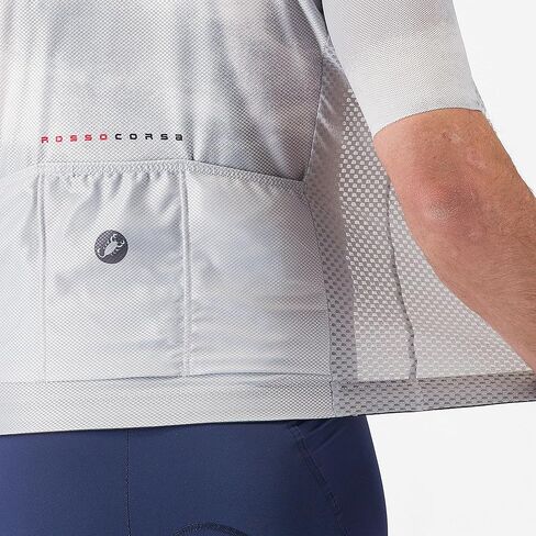 CASTELLI Men’s Climber’s A/C Jersey, Quarter Length Sleeve, Full Zip, Road Cycling & Gravel Biking Jersey with UV Protection in Saudi Arabia